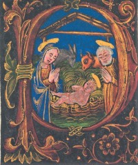 Inicuálé a Pécsi Misekönyvből velence, 1499